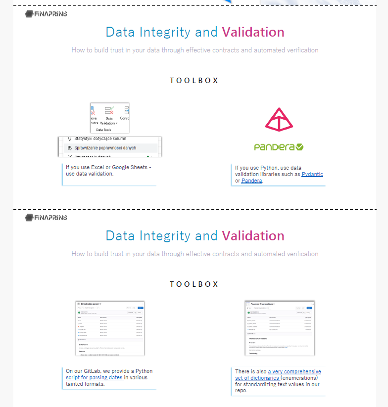 practical data management tools finance